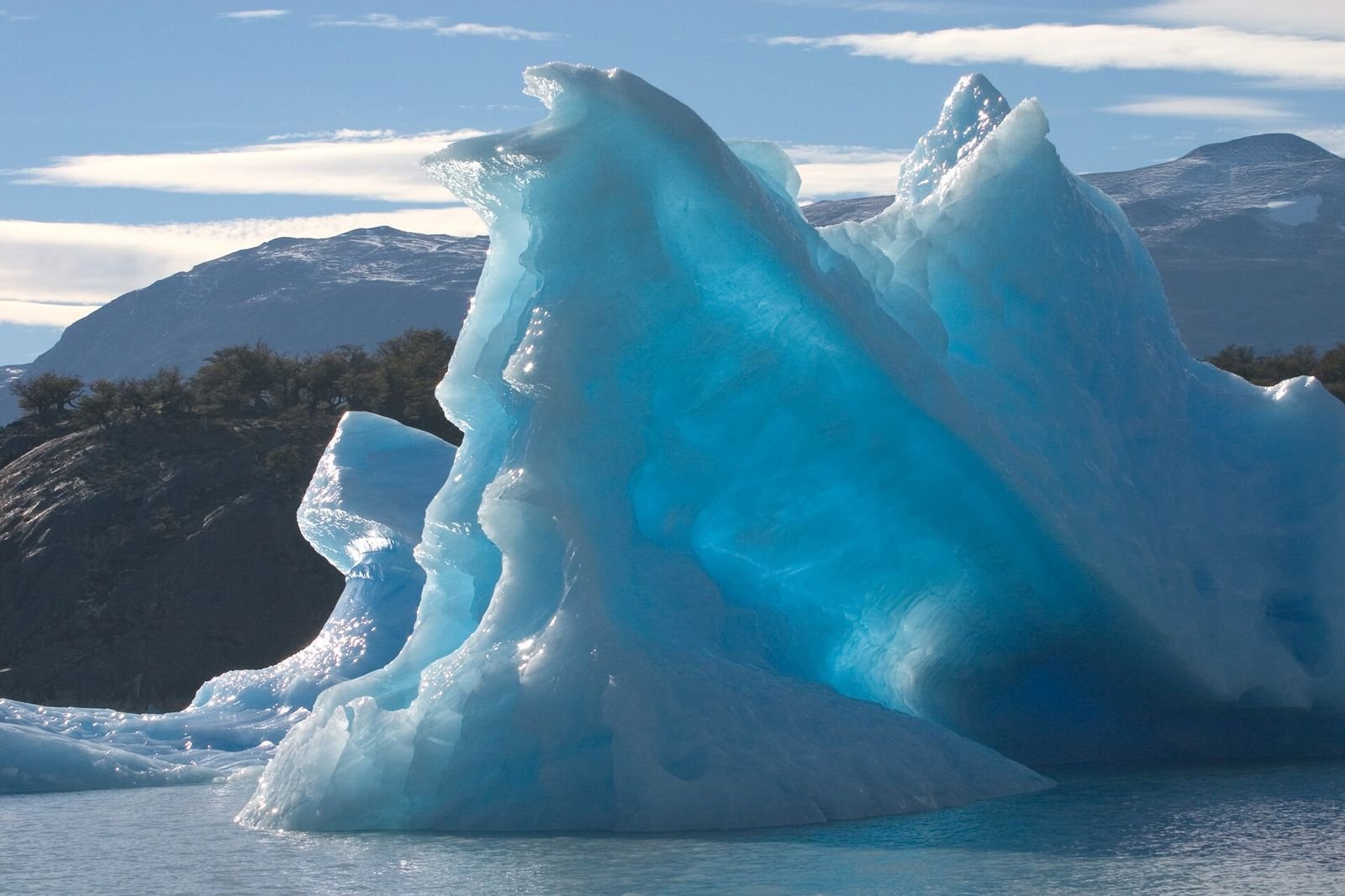 O que fazer em El Calafate: icebergs azuis no braço norte do Lago Argentino